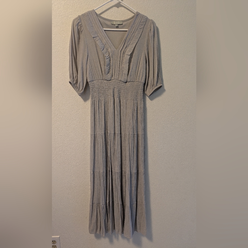J GEE Elegant Gray Women's Dress